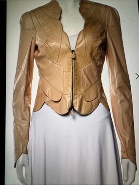 Authentic vintage Alexander McQueen Leather Jacket